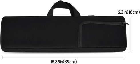 Neoprene Carrying Case Portable Protection Sleeve Cover Pouch Bags for Logitech MK470/K780 Slim Wireless Keyboard and Mouse Combo for Windows, Bla...