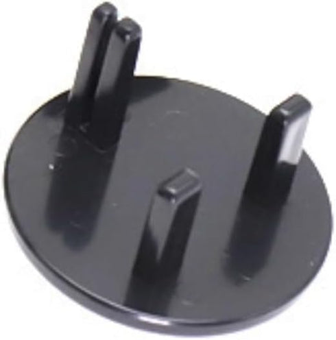 1 pcs Outlet Cover 3 Hole ABS Safety Plug Covers Socket Proofing Electrical Safety Protector Socket Covers for Household Office (Black)...