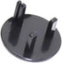 1 pcs Outlet Cover 3 Hole ABS Safety Plug Covers Socket Proofing Electrical Safety Protector Socket Covers for Household Office (Black)...