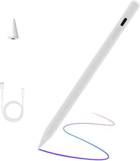 Stylus Pen for iPad with Palm Rejection, Tablet Pencil Compatible with (2018-2023) Apple iPad Pro (11/12.9 Inch), iPad Air 3rd/4th Gen, iPad 6/7/8...