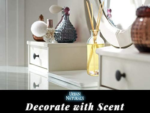 Urban Naturals Ocean Mist & Sea Salt Reed Diffuser Set | Made with Essential Oils & Real Botanicals | Decorative Air Freshener for Large Rooms | B...