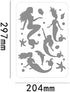 Fantasy Stencils for Painting On Wood Reusable Dream Templates DIY Crafts Scrabooking 16 Pcs Silhouette Art Supplies...