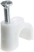 CableWholesale RG6 Cable-Clip, White, 100 Pieces per Bag (200-961)...