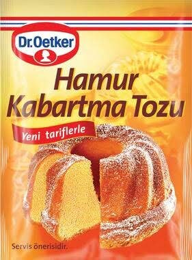 Dr. Oetker Baking powder (Kabartma Tozu) 10gr - 15 bags total...