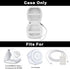 Case Compatible with UCOMX for Nano/ for Hicober/ for Iseyyox/for RTOPS 3 in 1 Wireless Charging Station for Apple, Travel Charger Organizer for M...
