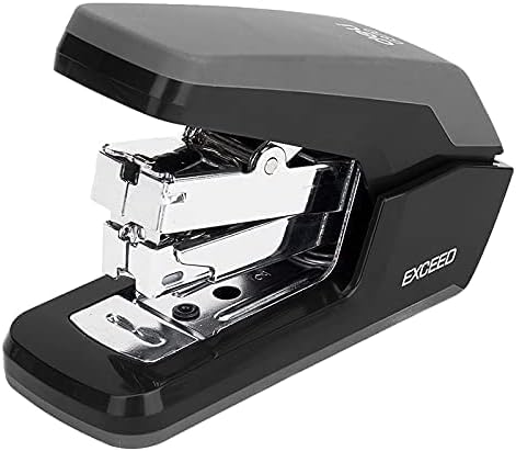 Staplers Office,Small One Touch Stapler Effortless Ergonomic Design, 25 Sheet Capacity(Deli0370)...