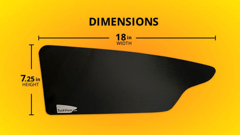 ClingVisor Sun Visor Cling Sunshade Extender for Car Window Windshield Sun Shade Anti-Glare Car Sun Visor Protects from Sun Glare Snow Blindness, ...
