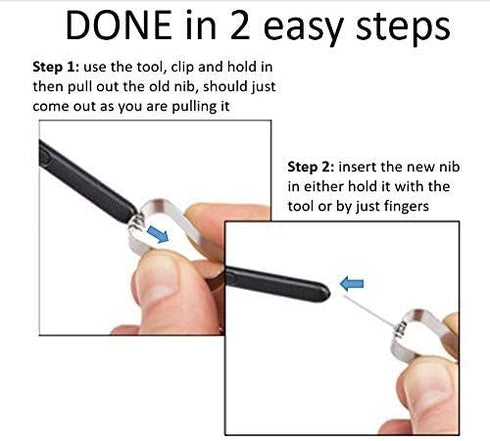Tab S6 Pen Replacement Tips Nibs for Samsung Galaxy Tab S6,Tab S6 Lite, Tab S7,Tab S7 FE Stylus Pen Replacement Tips +Sim Eject Pin (White)...