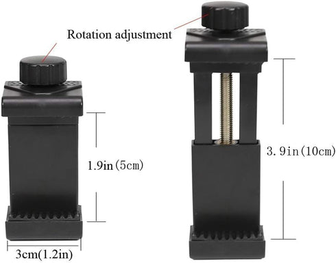 Head-Mounted Mobile Phone Holder,First-Person View Video Outdoor Live Shooting Bracket with Phone Clip(4"-7") for iPhone Samsung Smartphones and G...