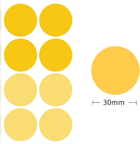 80pcs Color Blank Waterproof Self-Adhesive Labels, Removable Labels Stickers for Daycare,Jars,Food Containers,Baby Water Bottles,Office and Kids S...