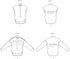Vogue Misses' Loose-Fitting Pullover Tops Sewing Pattern Packet, Design Code V1954, Sizes 18-20-22-24-26...