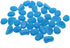 Oubest Fish Tank Rocks Glow Blue/Glow in The Dark Pebbles for Garden/Fish Tank/Aquarium/Plant Pots/Bonsai Walkway/Driveway 100pcs...