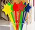 Comicfs 250 Pcs Plastic Star Toothpicks Picks for Appetizers, 3.5'' Fruit Fork Cocktail Sticks Disposable, Cocktail Sticks and Cocktail Picks for ...