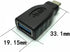 2-in-1 Powered Micro USB OTG Adapter 90 Degree Right Angled with Micro USB Power Charging Port for Streaming TV Stick, Android Phone or Tablet - 2...