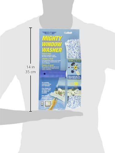 Ettore 50010 Mighty Window Washer, 10-Inch...