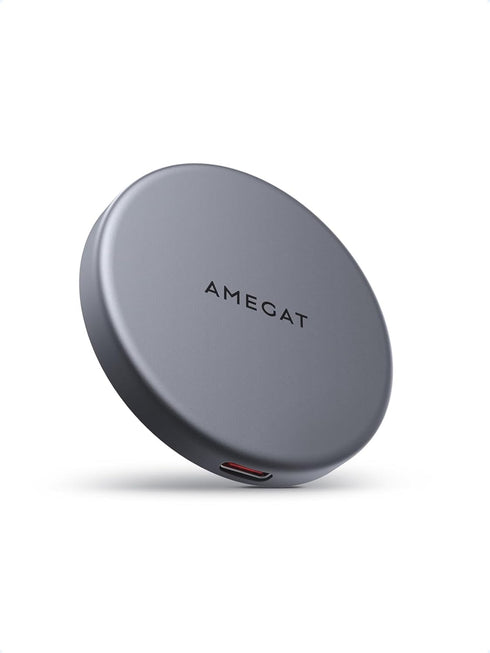 Magnetic Wireless Charger (MagFusion Aura), Qi2 Certified 15W Ultra-Fast Compatible with Mag-Safe, Wireless Charging Pad with 5ft Cable for iPhone...