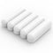 5-Pack Stir Bar Set, 30 mm PTFE-Coated Magnetic Stirring Bars White Laboratory Stir Mixer for Stirrers, 5 PK...