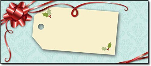 Gift Present Christmas #10 Envelopes - 80 Holiday Envelopes...