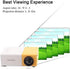 Mini LED Projector,Mini Portable Private Home Theater Projector,1080P HD Indoor&Outdoor Multi-Function Travel Projector,for Home Party/Entertainme...