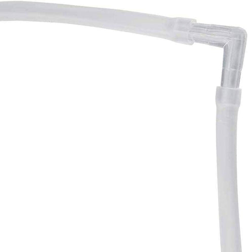 NGe 30 Pieces 4mm/ 3/16" OD Plastic Aquarium Air Line Tubing Connector Splitter, T/Y/L/Cross Shape and 2 Way Connector, for 4mm/ 3/16" ID Air Hose...