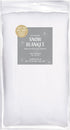 Snow White Polyester Blanket - 32" x 40" (1 Pc) | Luxurious Fluff for Winter Decor, Crafts & Displays...