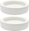 2 Pcs Reptile Food Bowl Ceramic Water Feeder Bowls Anti- Escape Mini Reptile Feeder for Lizard, Gecko etc, Round...