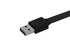 Monoprice Flat USB Type-C to Type-A 3.2 Gen1 Charge and Sync Cable - 5Gbps, 3 Amp Charging, Reversible Connector, Resists Tangling, Compatible wit...
