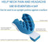 Chiropractic Pillow, LiuYX Cervical Pillow Neck Traction Device, Neck Massage Cervical Pillow, Neck Support Pillows for Pain Relief, Neck and Shou...