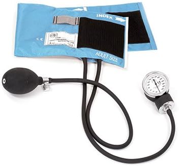 Prestige Medical Premium Adult Aneroid Sphygmomanometer, Royal Blue...