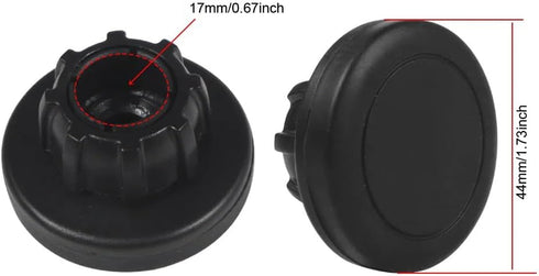 2 Pack Magnetic Phone Holder Mount Magnet and Metal Plate with 17mm Ball Joint Socket Replacement Base for Car Smartphone Stand Air Vent Windshiel...