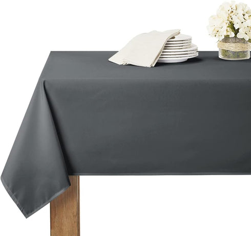 RYB HOME Waterproof Table Cloth for 6 ft Rectangle Tablecloth Scratch Resistant, Wrinkle Free Spillproof Washable Outdoor Indoor Table Cover Dinin...