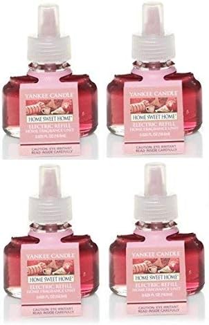 Yankee Candle Home Sweet Home ScentPlug Refill 4-Pack...