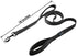Wagtime Club Soft &Thick Dual Handle 6FT Dog Leash, Premium Nylon Double Padded Handles for Medium, Large or XLarge Dog (Reflective Black)...