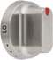 Upgraded Lifetime Appliance DG64-00347A Dial Knob Compatible with Samsung Range Oven - DG64-00472A Silver 2 Inch