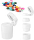 Pill Cutter and Grinder - 4 in 1 Pill Cutter and Crusher and Storage Pill Box and Water Cup, Travel Multifunctional Pill Organizer Pill Splitter D...