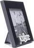 Malden International Designs Expressions You and Me Black Wood Picture Frame, 4x6, Black...