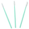 100Pcs Foam Tips Sponge Stick, 3.9'' Foam Swabs, 10cm Cleaning Swab Kit, Flexible Use Wipe Swab for Inkjet Printer, Optical Equipment, Green...