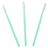 100Pcs Foam Tips Sponge Stick, 3.9'' Foam Swabs, 10cm Cleaning Swab Kit, Flexible Use Wipe Swab for Inkjet Printer, Optical Equipment, Green...