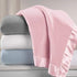 30x40 Fleece Baby Nursery Blanket with Satin Trim for Boys, Girls, and Unknown Gender Baby (Thank Heaven Girl 2)...