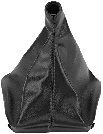 Shifter Boot, Left Hand Driver Gear Stick Shift Knob Gaiter Boot Cover Car Gearstick Gaiter Kit Shift Knob Boot Dust Cover Replacement for E34 E36...
