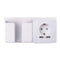 1set Smart Home Dual USB Port 2400mA Wall Charger Adapter 16A EU Standard Electrical Plug Socket Power Outlet Panel 110~250V...
