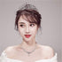Wedding Sets For Women Bling Bride Hair Accessories Tiaras Earrings Necklace Wedding Jewelry Sets A...