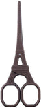 Eiffel Tower Mini Scissors in Antique Bronze, Rose Gold, Silver, or Iridescent (Bronze)...