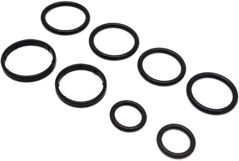 Ensun Engine Oil Cooler Gasket Seal O-Ring Compatible with Cruze Aveo Sonic 1.6L / 1.8L only - Total 15 PCS 55353331, 55354071, 926-167...