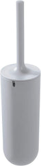 iDesign Cade Bowl Brush and Holder, Toilet Cleaning Set for Bathroom, Matte Gray 2 Each...