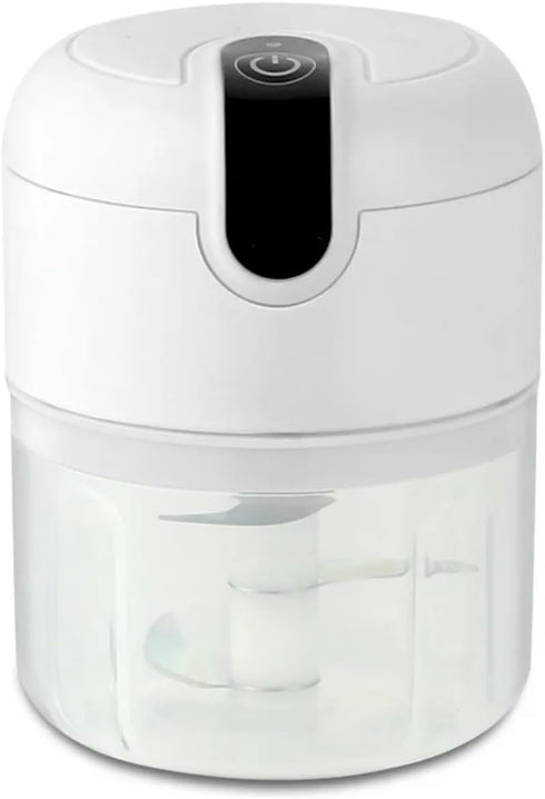 Electric Mini Garlic Chopper, 250ML USB Rechargeable Portable Electric Food Chopper, Wireless Small Food Processor for Chopping Garlic, Ginger, Ch...