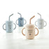 Stephan Baby Sippy Cups - Soft Silicone Baby Training Cup with Lid & Straw, 4-Ounce, Sea Star...