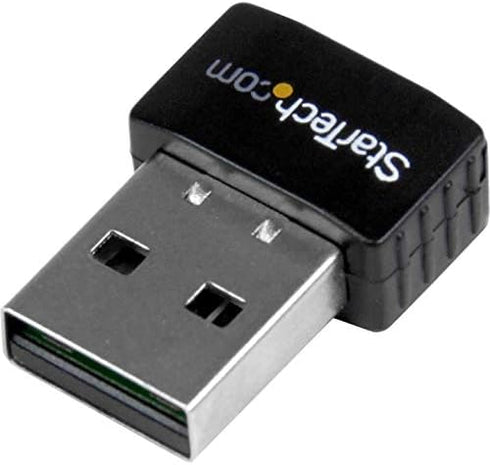 StarTech.com USB 2.0 300 Mbps Mini Wireless-N Network Adapter - 802.11n 2T2R WiFi Adapter - USB Wireless Adapter - N300 Wireless NIC (USB300WN2X2C...