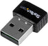 StarTech.com USB 2.0 300 Mbps Mini Wireless-N Network Adapter - 802.11n 2T2R WiFi Adapter - USB Wireless Adapter - N300 Wireless NIC (USB300WN2X2C...