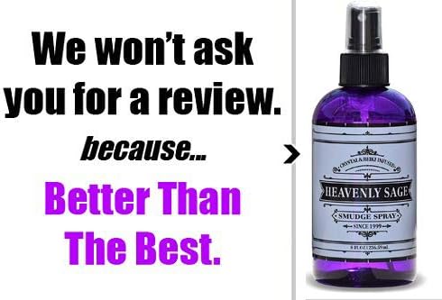 Sage Smudge Spray (8 FL OZ) Premium 100% Natural Sage, Juniper & Lavender Smudge Spray is Crystal & Reiki Infused, Energy Clearing, Purifying, Hea...